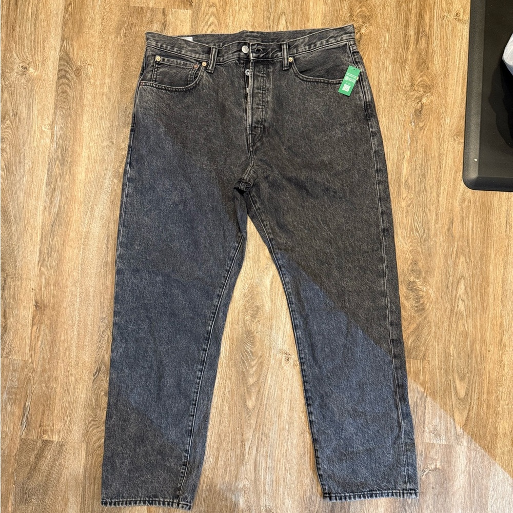GAP Dark Gray Straight Jeans